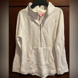 VGUC Lilly Pulitzer white Skipper popover XS